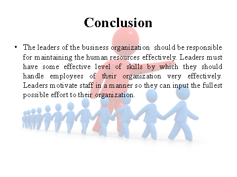 Conclusion on leadership styles