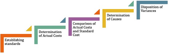 Features and process of standard costing