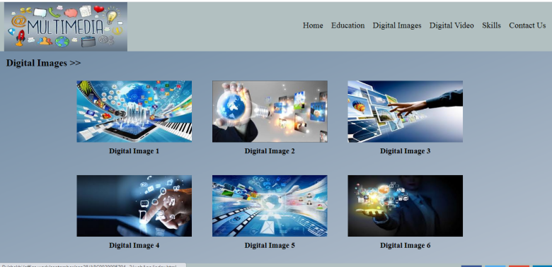 digital images page